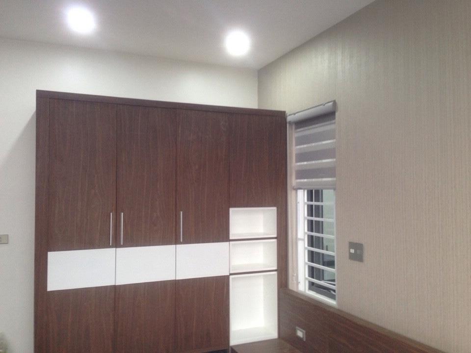 Tủ quần áo gỗ công nghiệp vân gỗ tự nhiên hiện đại